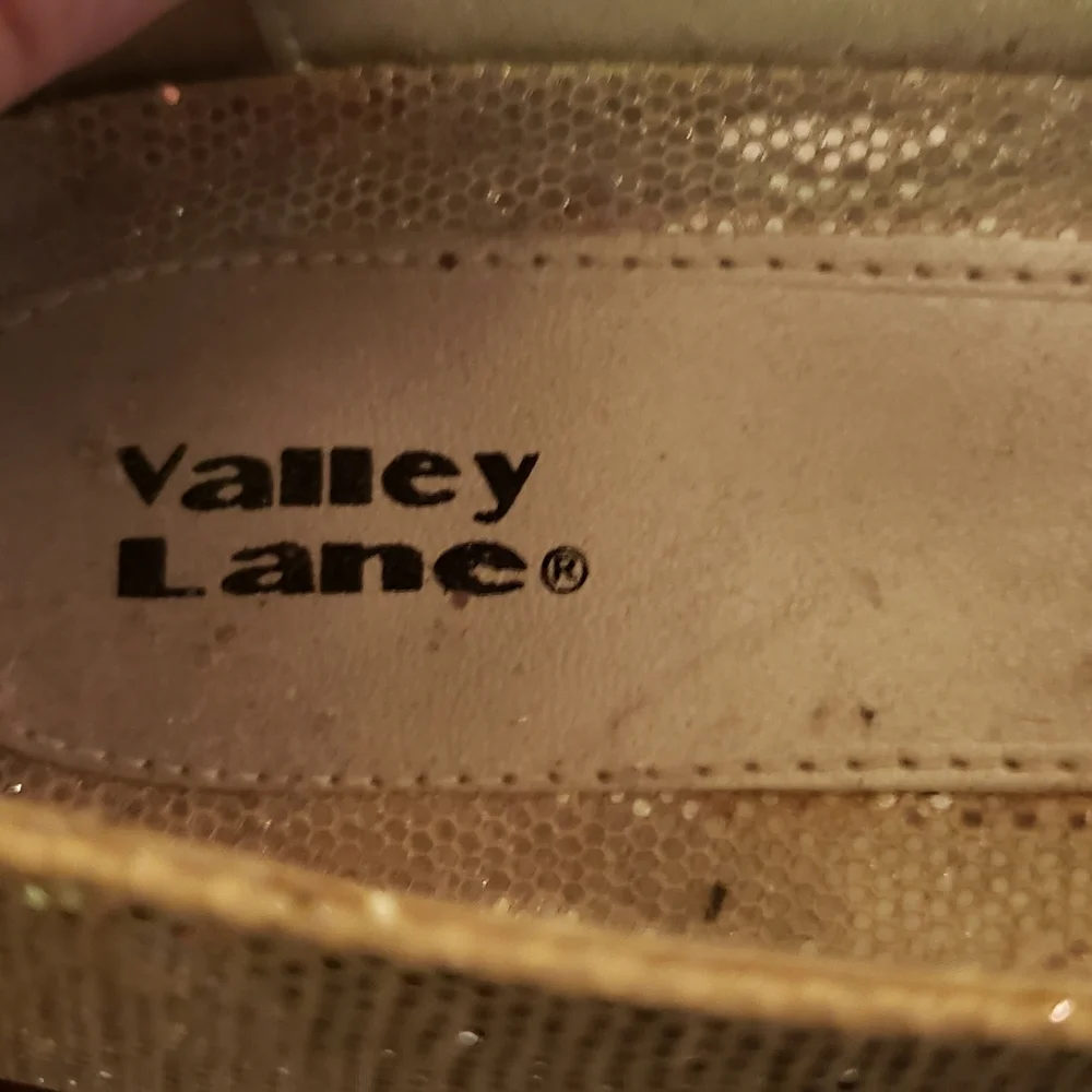 Valley Lane Glittering Silver Heels